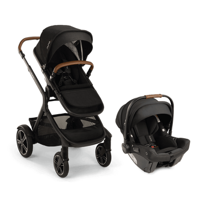 Nuna DEMI Next + Rider Board and PIPA urbn Travel System