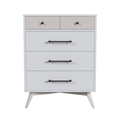 Westwood Rowan 4 Drawer Chest in Ash Linen