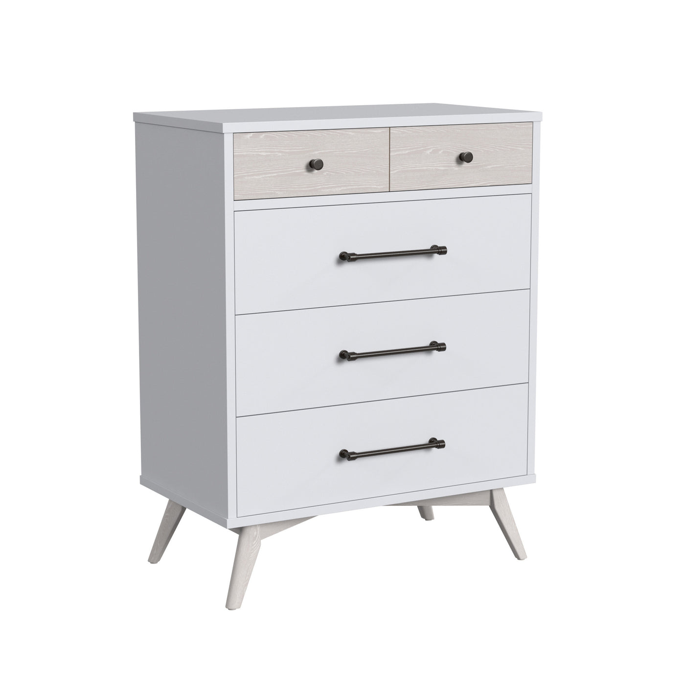 Westwood Rowan 4 Drawer Chest in Ash Linen