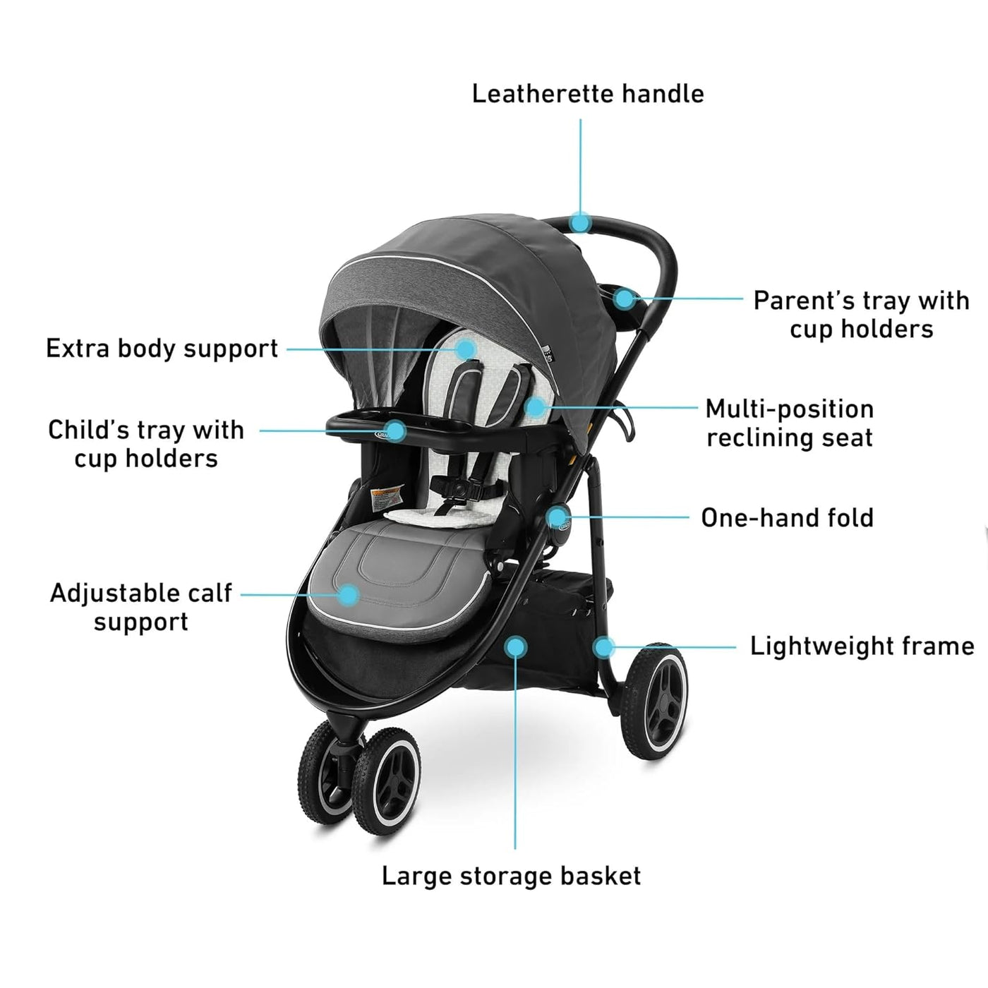 Graco Modes 3 Lite Platinum Travel System