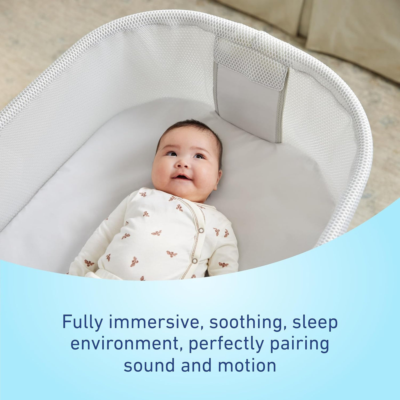 Graco SmartSense Soothing Baby Bassinet