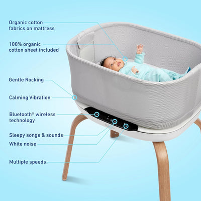 Graco SmartSense Soothing Baby Bassinet