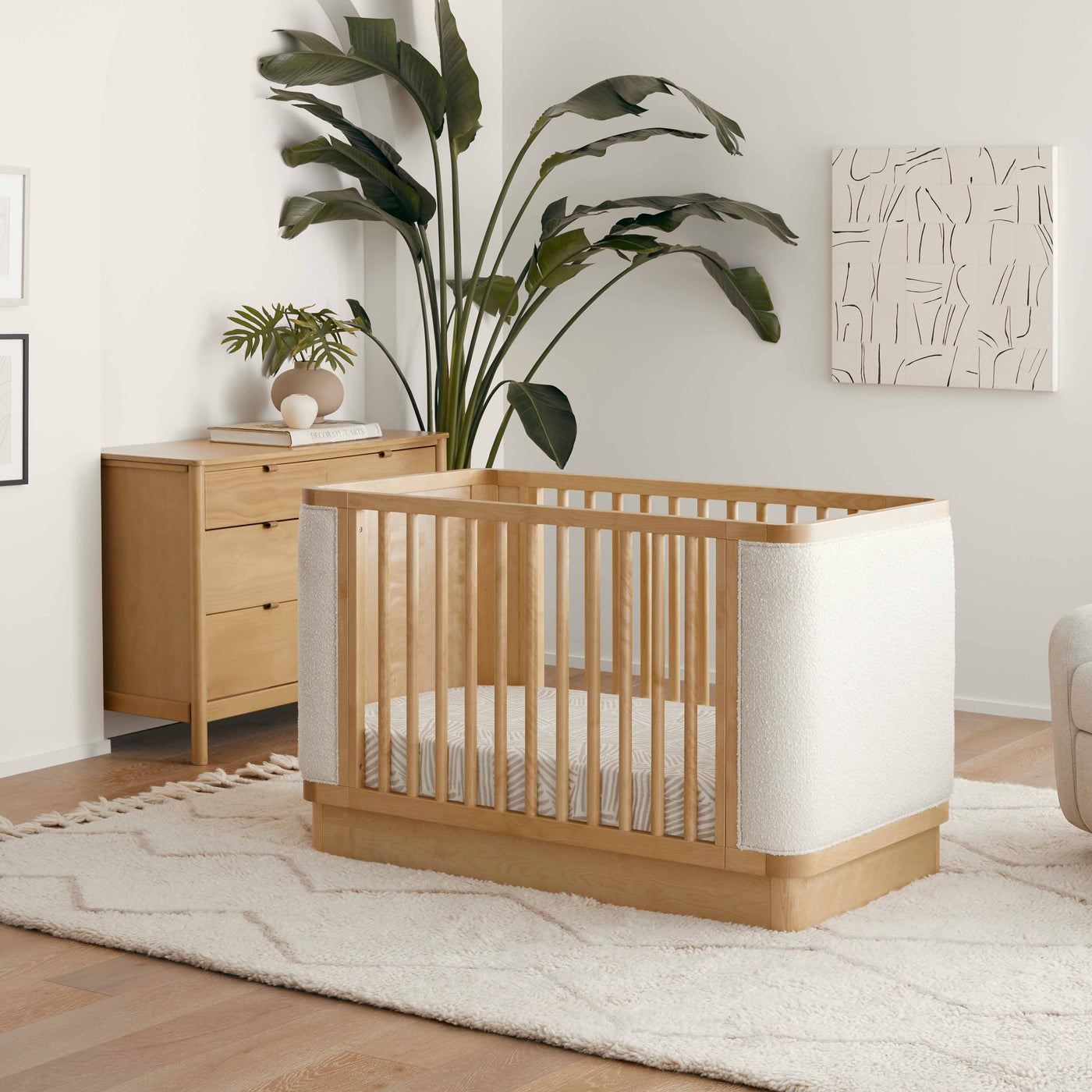 Babyletto Bondi Boucle 4 in 1 Convertible Crib