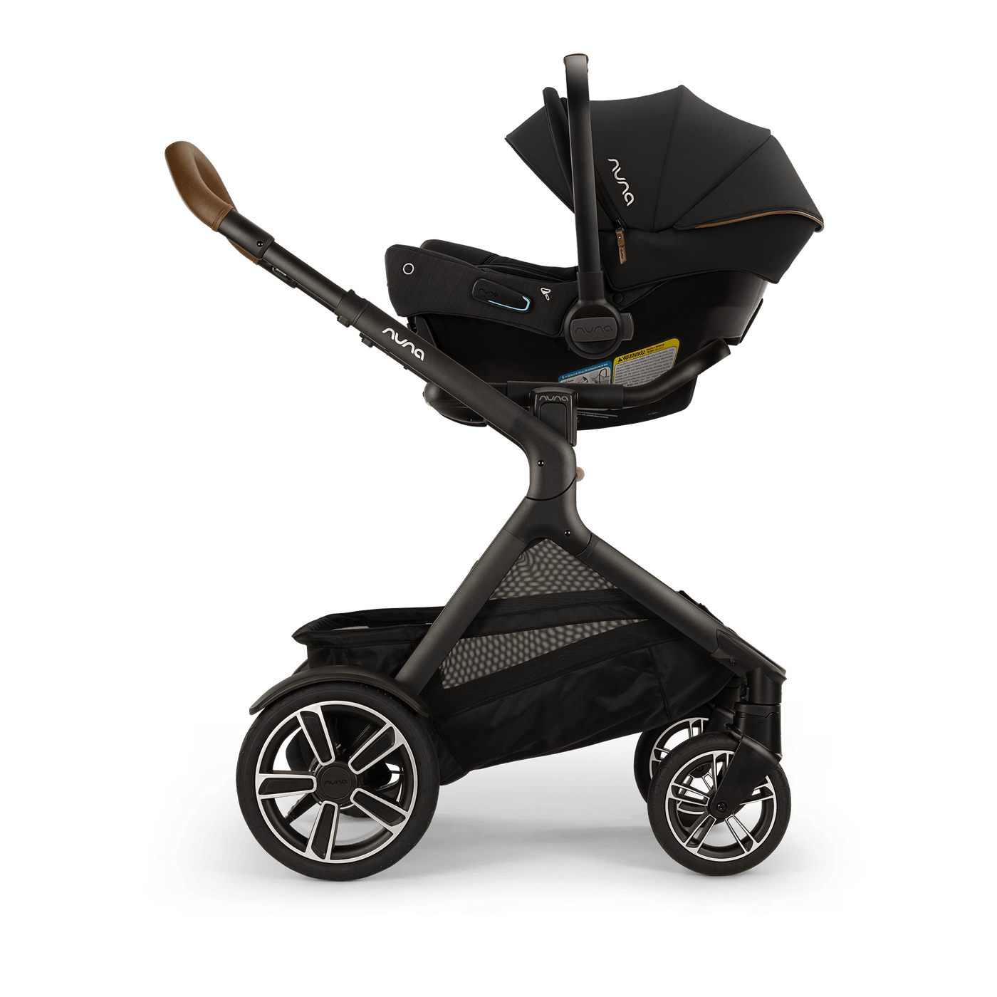 Nuna DEMI Next + Rider Board and PIPA urbn Travel System