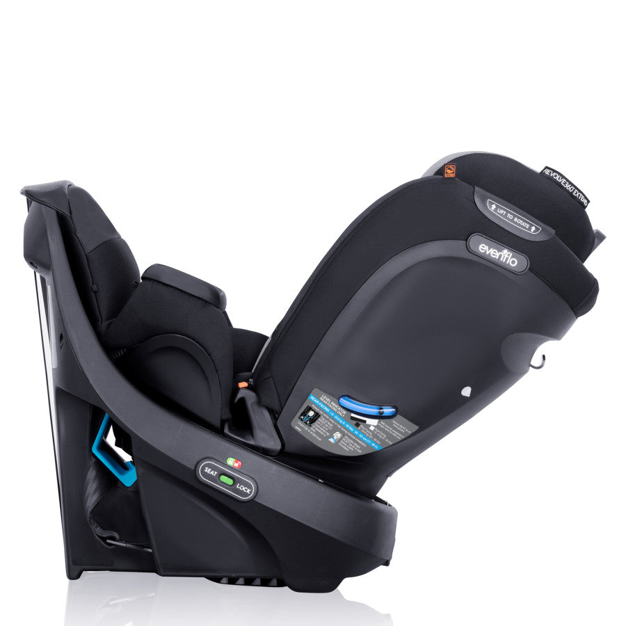 Evenflo Revolve360 Extend Rotational All-in-One Convertible Car Seat with Quick Clean Cover