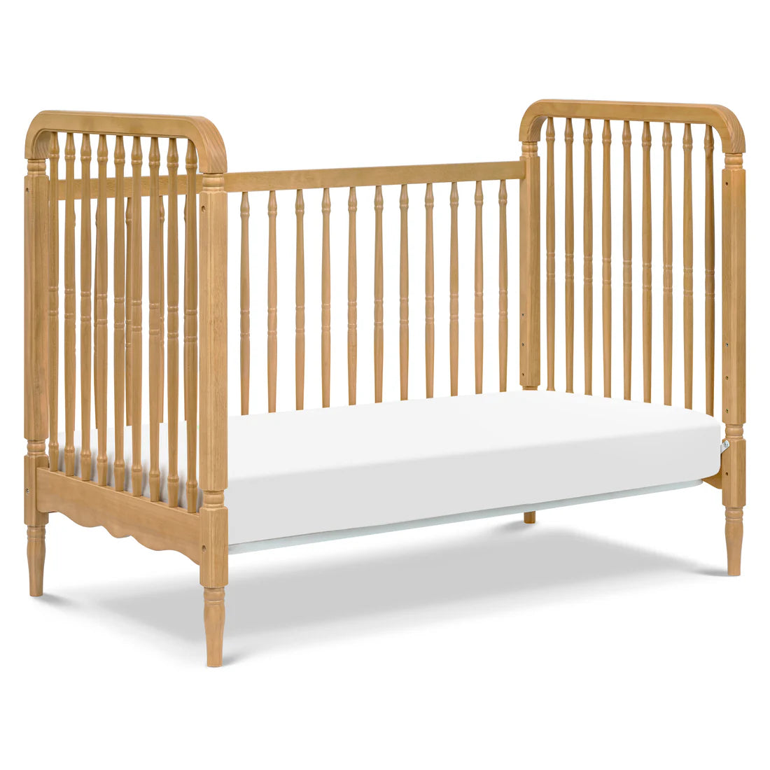 Liberty 3 in 1 Convertible Spindle Crib w/Toddler Bed