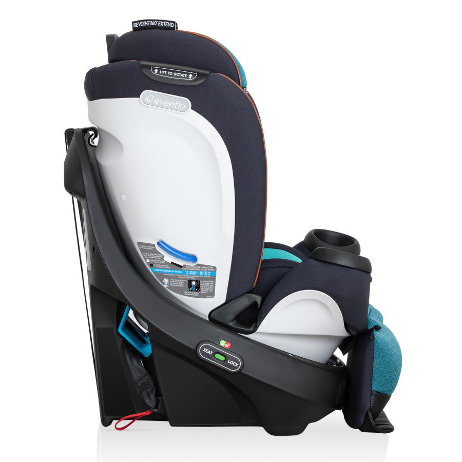 Evenflo Revolve360 Extend All-in-One Rotational Car Seat with SensorSafe