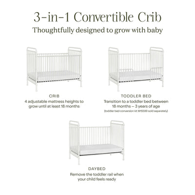 Namesake Abigail 3 in 1 Convertible Crib