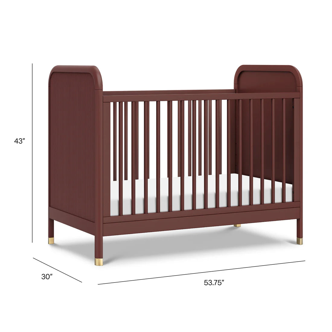 Brimsley Tambour 3 in 1 Convertible Crib