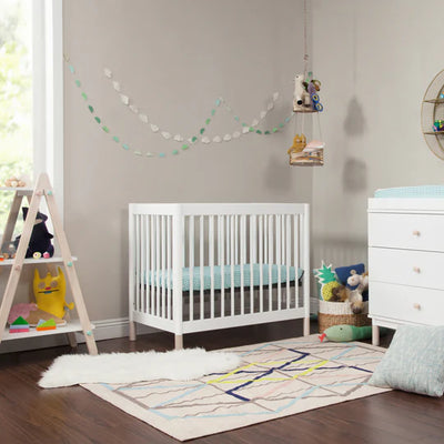 Gelato 4 in 1 Convertible Mini Crib and Twin bed