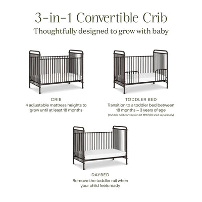 Namesake Abigail 3 in 1 Convertible Crib