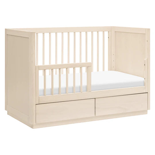 Bento 3 in 1 Convertible Storage Crib with Toddler Bed Conversion Kit