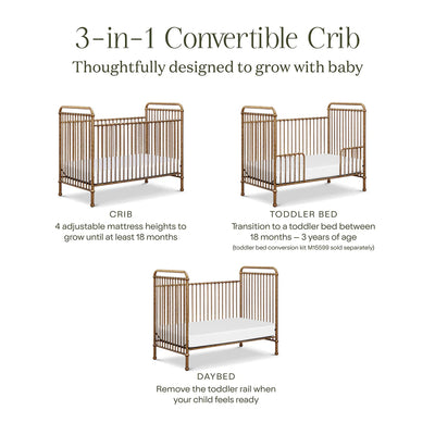 Namesake Abigail 3 in 1 Convertible Crib