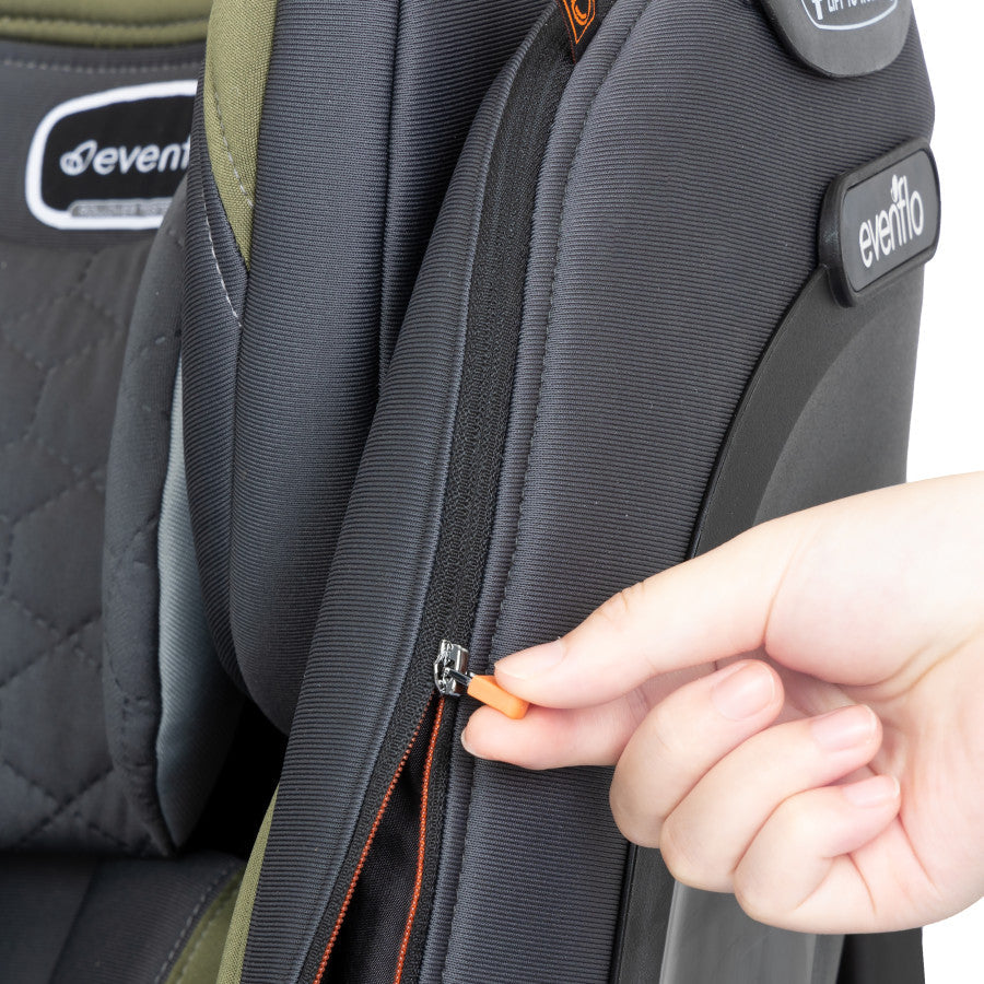 Evenflo Revolve360 Extend Rotational All-in-One Convertible Car Seat with Quick Clean Cover