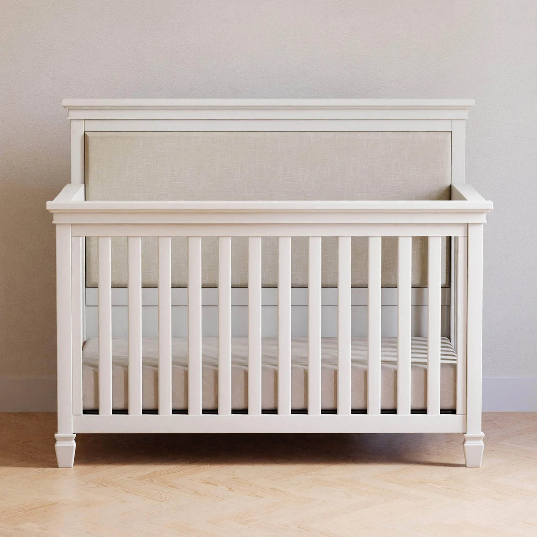 Darlington 4 in 1 Convertible Crib in Warm White