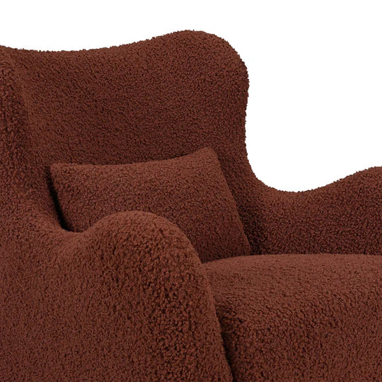 Solstice Swivel Glider in Boucle