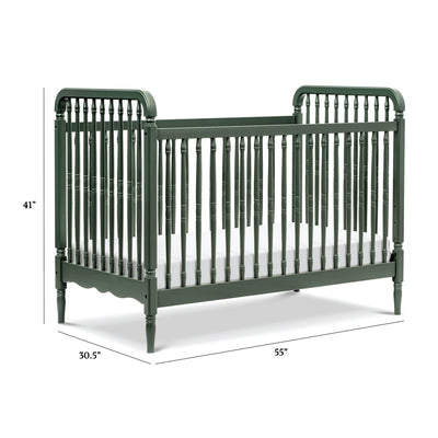 Liberty 3 in 1 Convertible Spindle Crib w/Toddler Bed