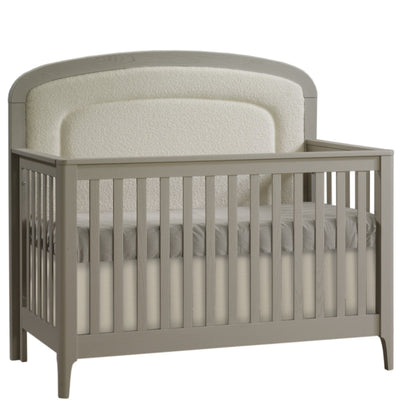 Natart Palo Conv. Crib with Upholstered Panel