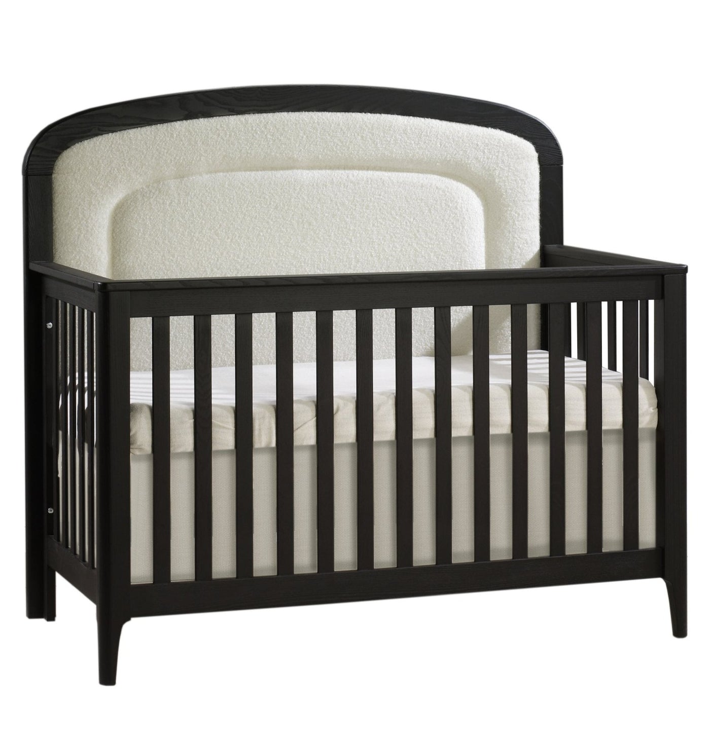 Natart Palo Conv. Crib with Upholstered Panel