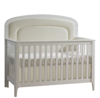 Natart Palo Conv. Crib with Upholstered Panel