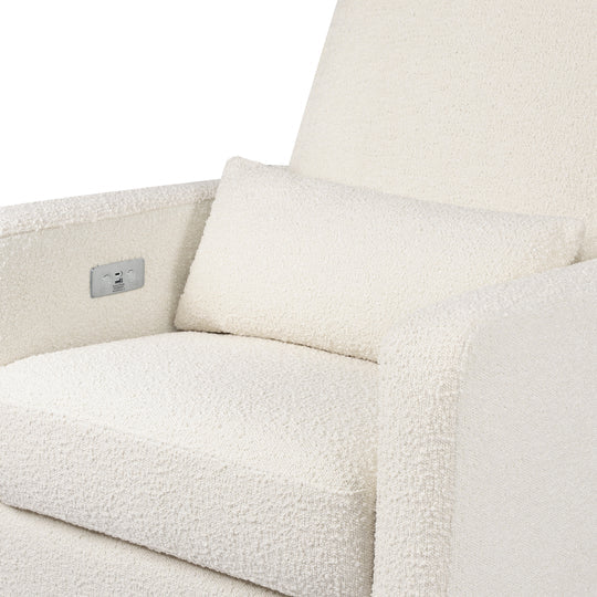 Babyletto Sigi Glider & Recliner  In Eco-Performance Fabric With USB Port