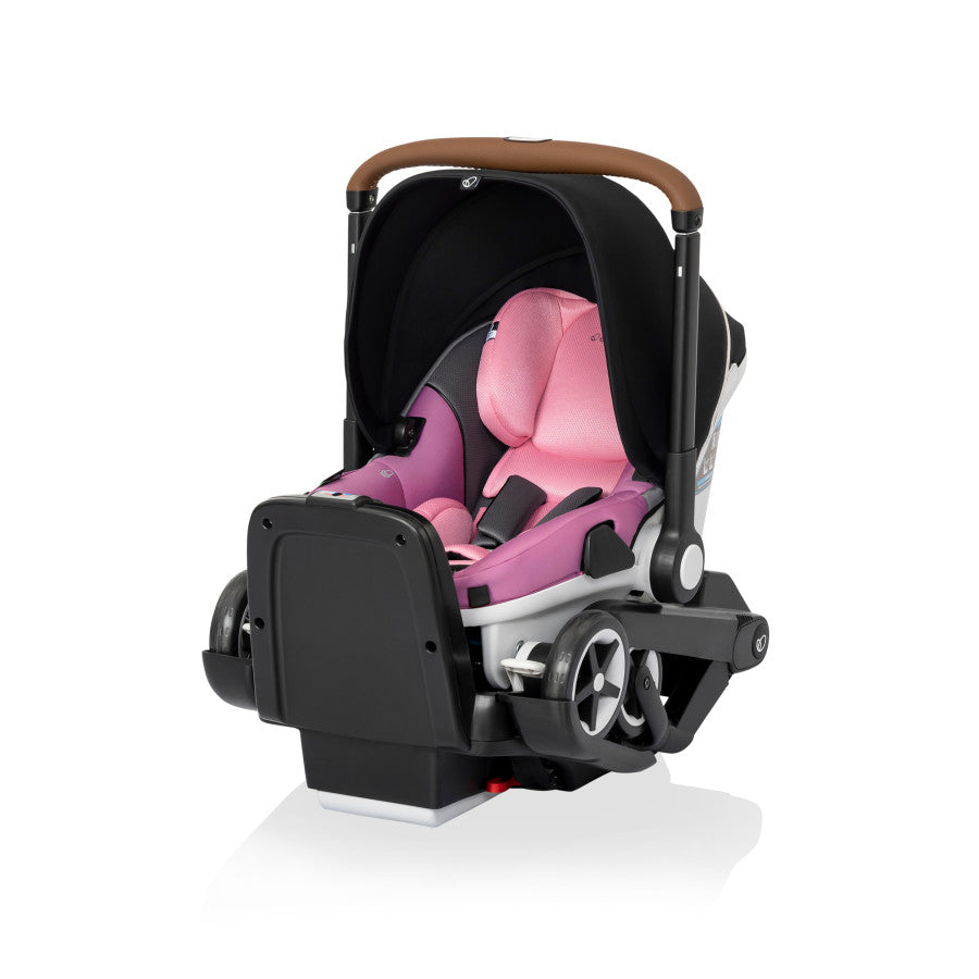 Evenflo Shyft DualRide Infant Car Seat Stroller Combo with Carryall Storage & Extended Canopy