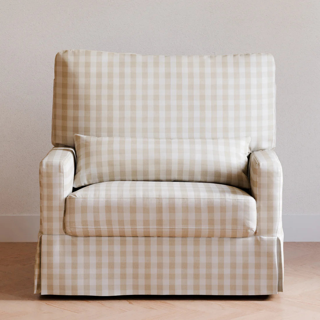 Crawford Chair and a Half Pillowback Swivel Glider