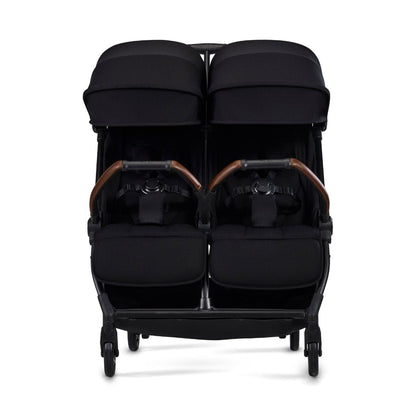 Silver Cross Jet Double Stroller - Black