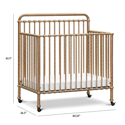 Winston 4 in 1 Convertible Mini Crib