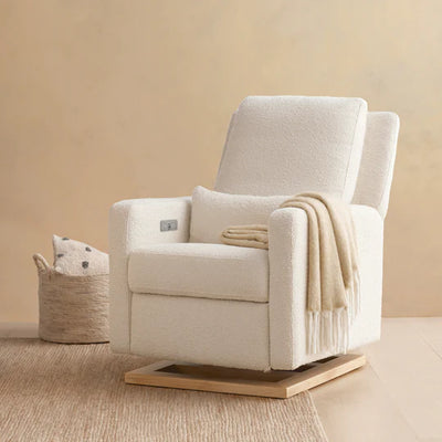 Babyletto Sigi Glider & Recliner  In Eco-Performance Fabric With USB Port