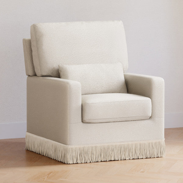 Crawford Pillowback Comfort Swivel Glider