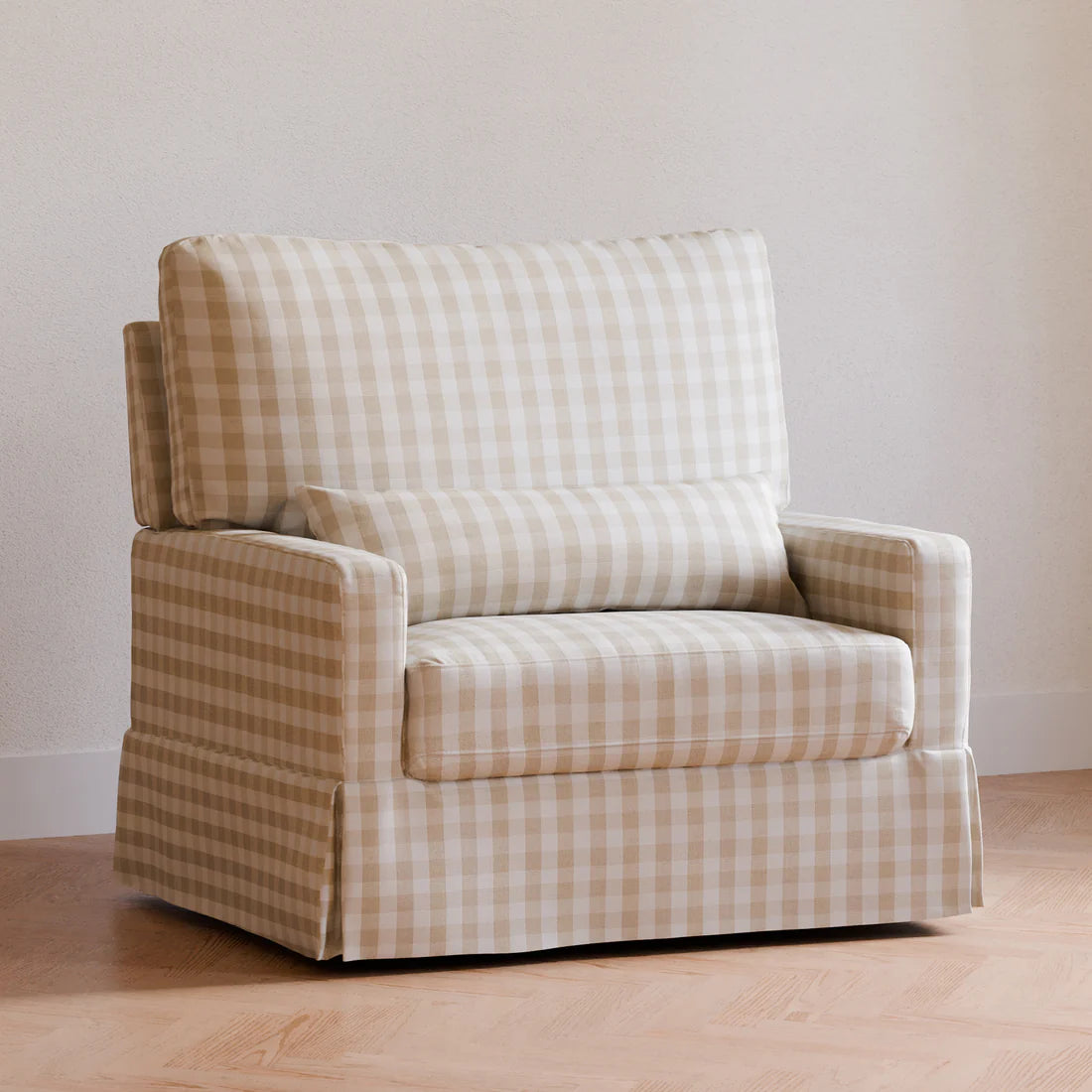 Crawford Chair and a Half Pillowback Swivel Glider