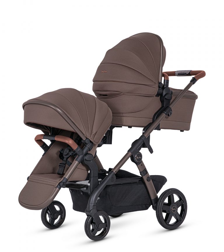 Silver Cross Wave 3 Single to Double Stroller