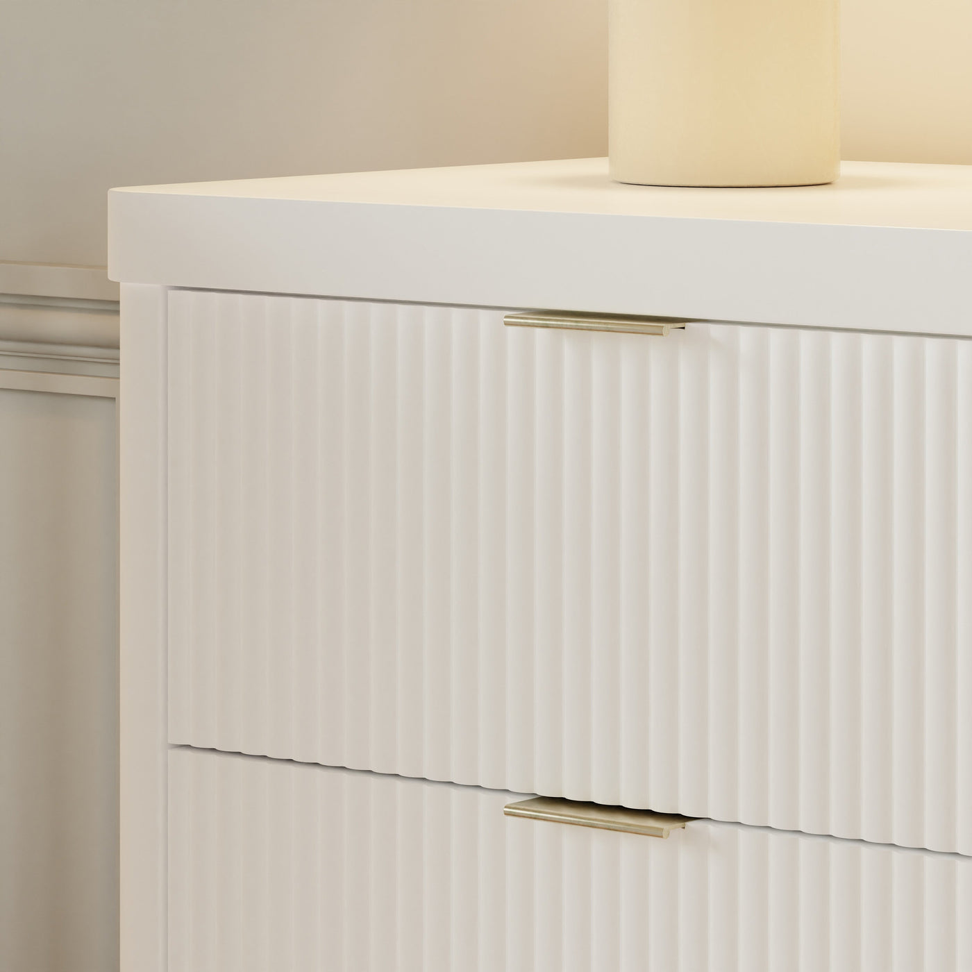 Brimsley Tambour 6 Drawer Assembled Dresser