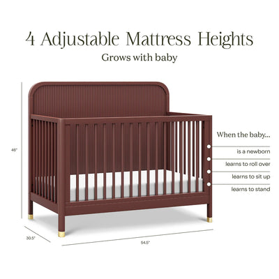 Brimsley Tambour 4 in 1 Convertible Crib