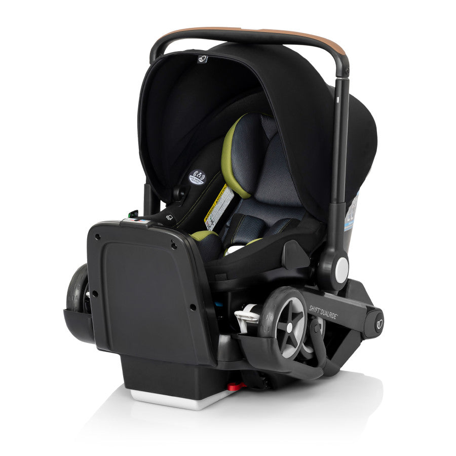 Evenflo Shyft DualRide Infant Car Seat Stroller Combo with Carryall Storage