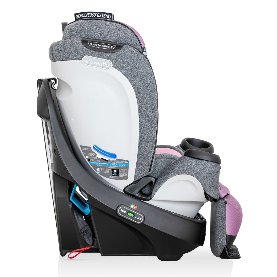 Evenflo Revolve360 Extend All-in-One Rotational Car Seat with SensorSafe