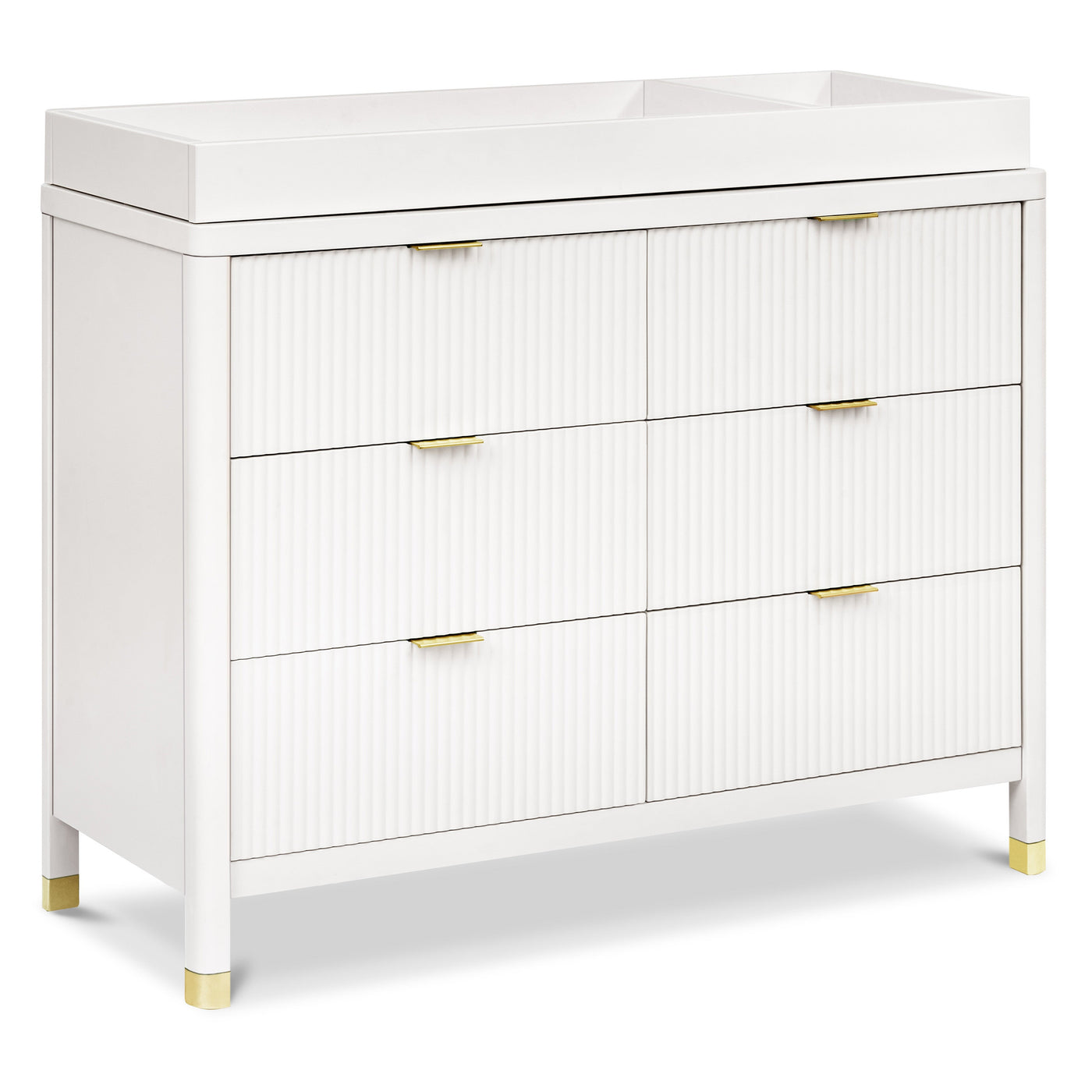 Brimsley Tambour 6 Drawer Assembled Dresser