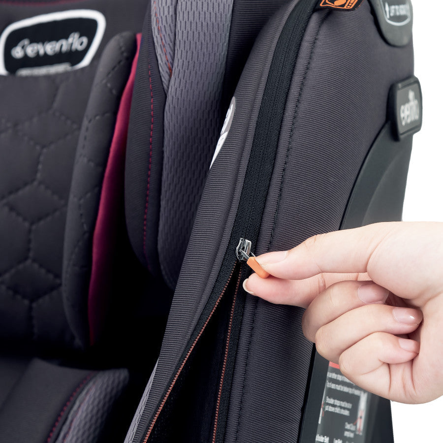 Evenflo Revolve360 Extend Rotational All-in-One Convertible Car Seat with Quick Clean Cover