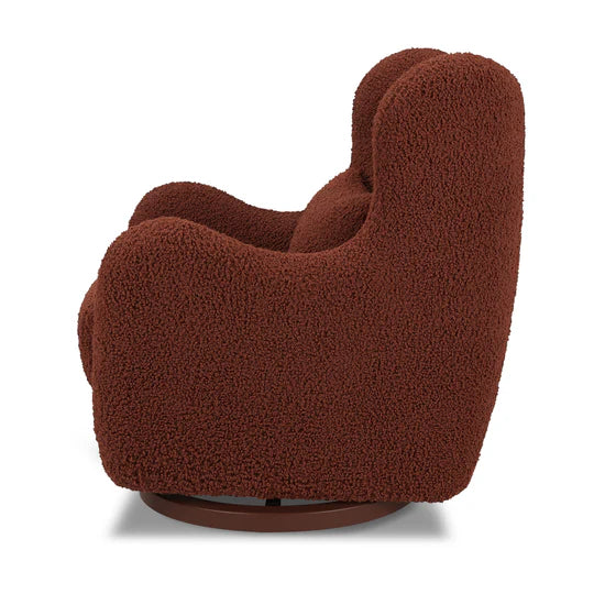 Solstice Swivel Glider in Boucle