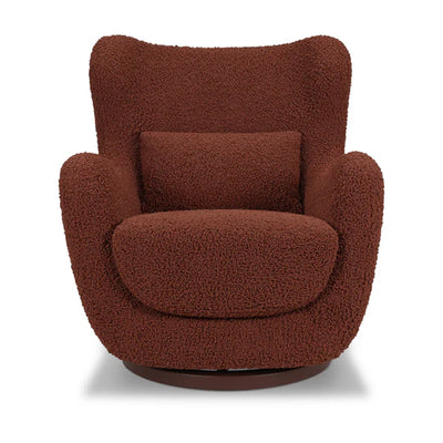 Solstice Swivel Glider in Boucle