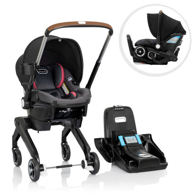 Evenflo Shyft DualRide Infant Car Seat Stroller Combo with Carryall Storage